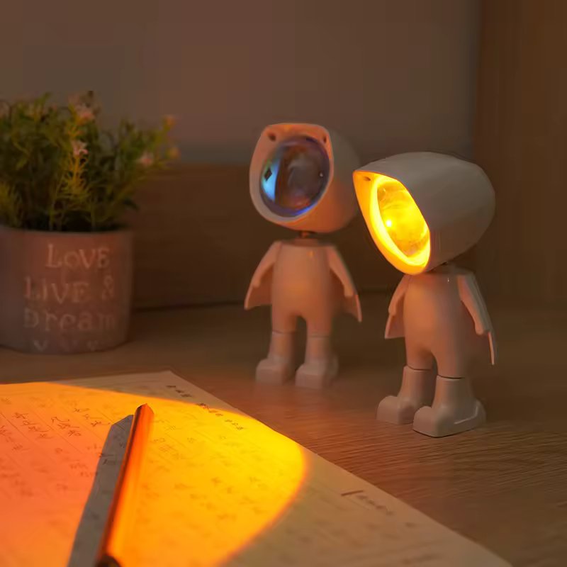Astronaut Sunset Lamp Robot Smart Home Light